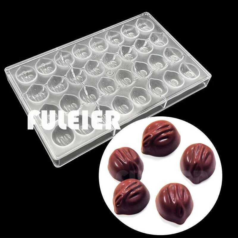 C Belgian Classic Chocolate Mold Polycarbonate Baking Pastry Tool Sweets Bonbon Cake Candy Mould Co