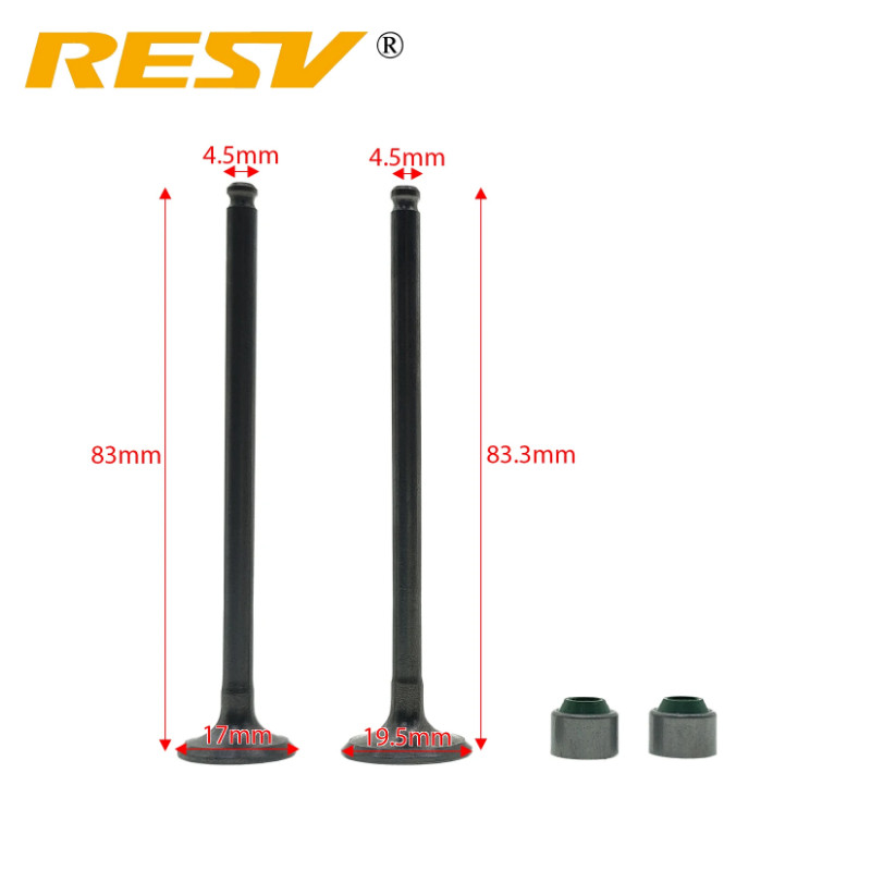 RESV for YAMAHA SMAX155 XC155 Xenter 150 FORCE 155 Linhai LMAX150 SMAX 150 155 cc Valve Intake Exha