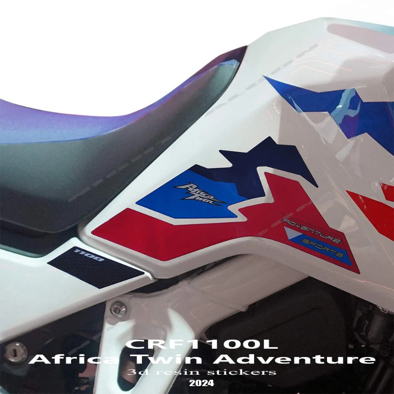 CRF1100L Motorcycle Accessories 3D Epoxy Resin Sticker Protection Kit for Honda CRF1100L Africa Twi