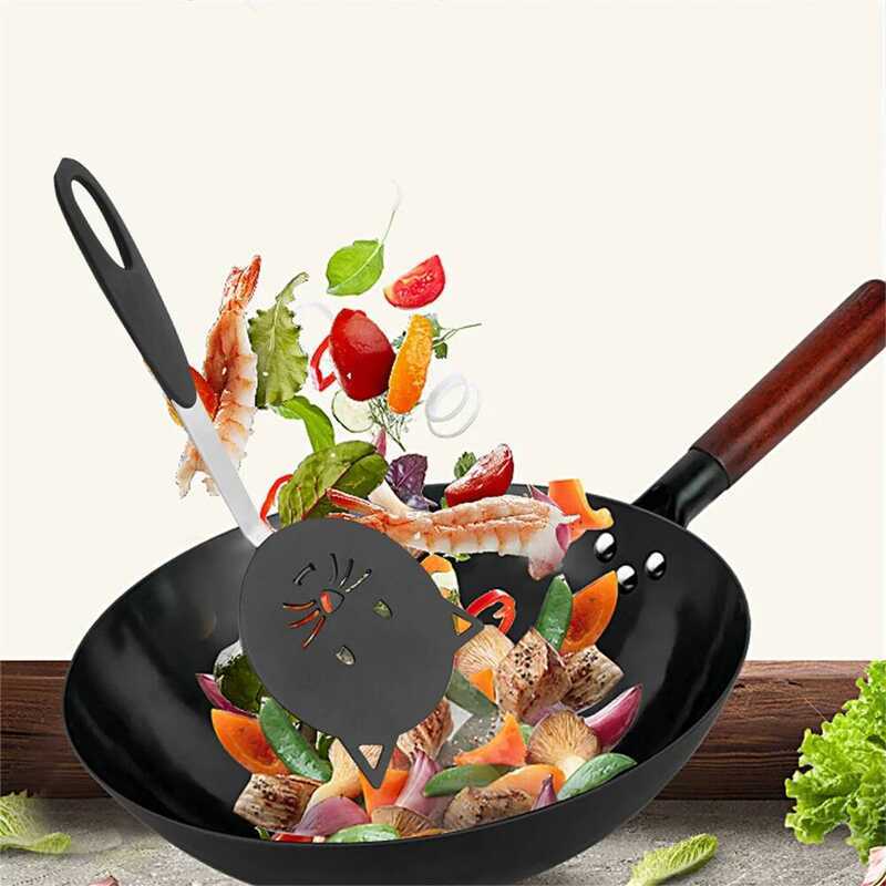 C Nylon Non-Stick Pan Cat-D Spatula Rotary Spatula Fried Fish Frying Spatula Cooking Tools Kitchen