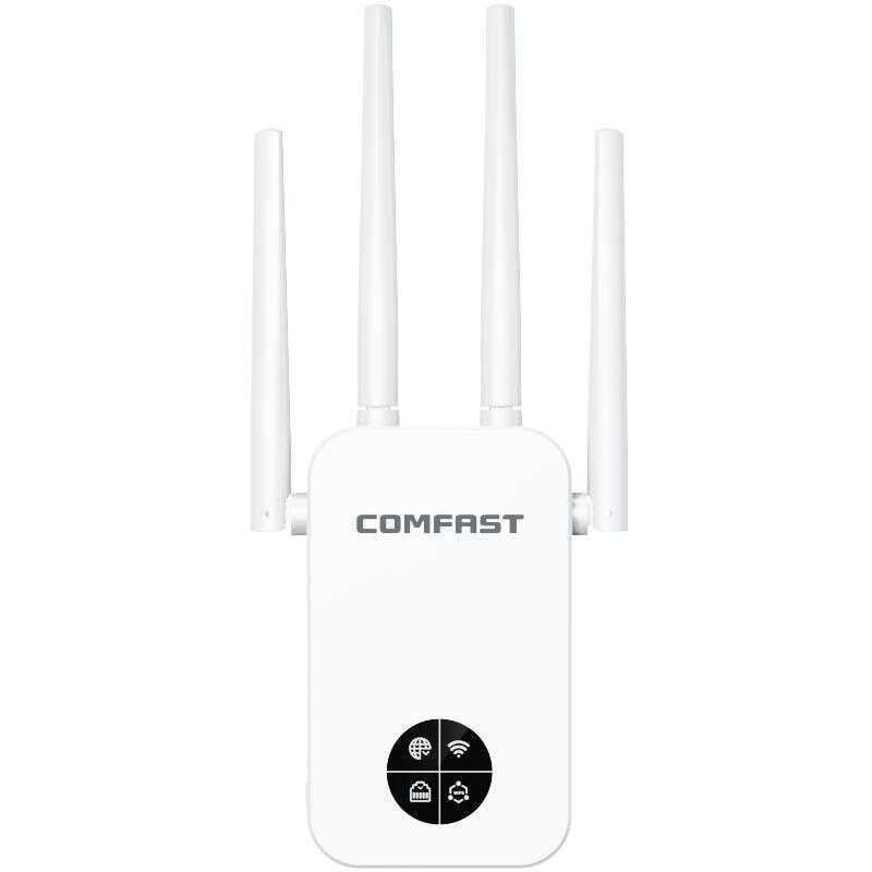 COMFAST คอมฟาส | Enhanced WiFi Signal Extender Bridge Repeater 1200M Dual Band