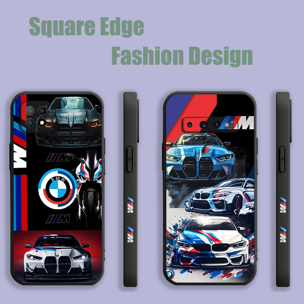 ปลอกสําหรับ Huawei Nova 9 Y70 Plus 90 Lite 70 X6 X8 P60 Pro X9A Bmw M4 Gt4 MSK12 เคสโทรศัพท์ขอบสี่เห