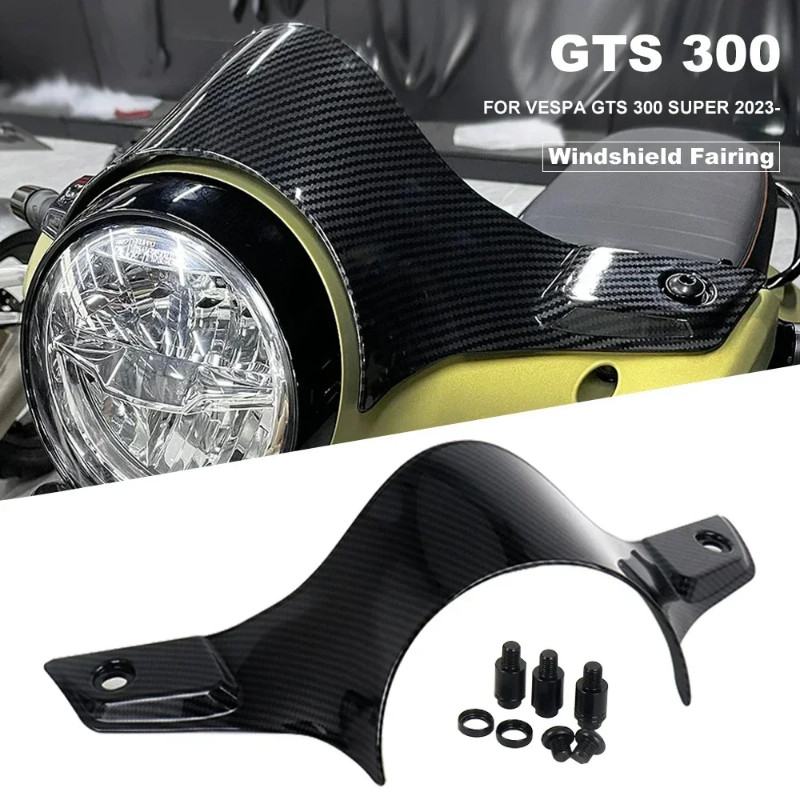 New For Vespa GTS 300 gts 300 Super GTS300 2023 2024 Motorcycle Accessories Sports WindScreen Winds