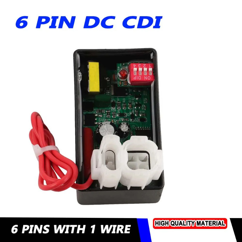 6pin DC CDI Ignition Racing For GY6 125cc 150cc 200cc GY200 STRADA XR200 WS125 XS150 NX150 NX200 Sp