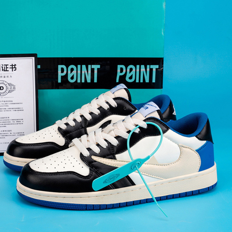 รองเท้ายืนยาวไม่เหนื่อย-Lightning Barb เป็ดแมนดารินรองเท้าผ้าใบลําลองยาง Outsole สถานียุโรป Low-Top 