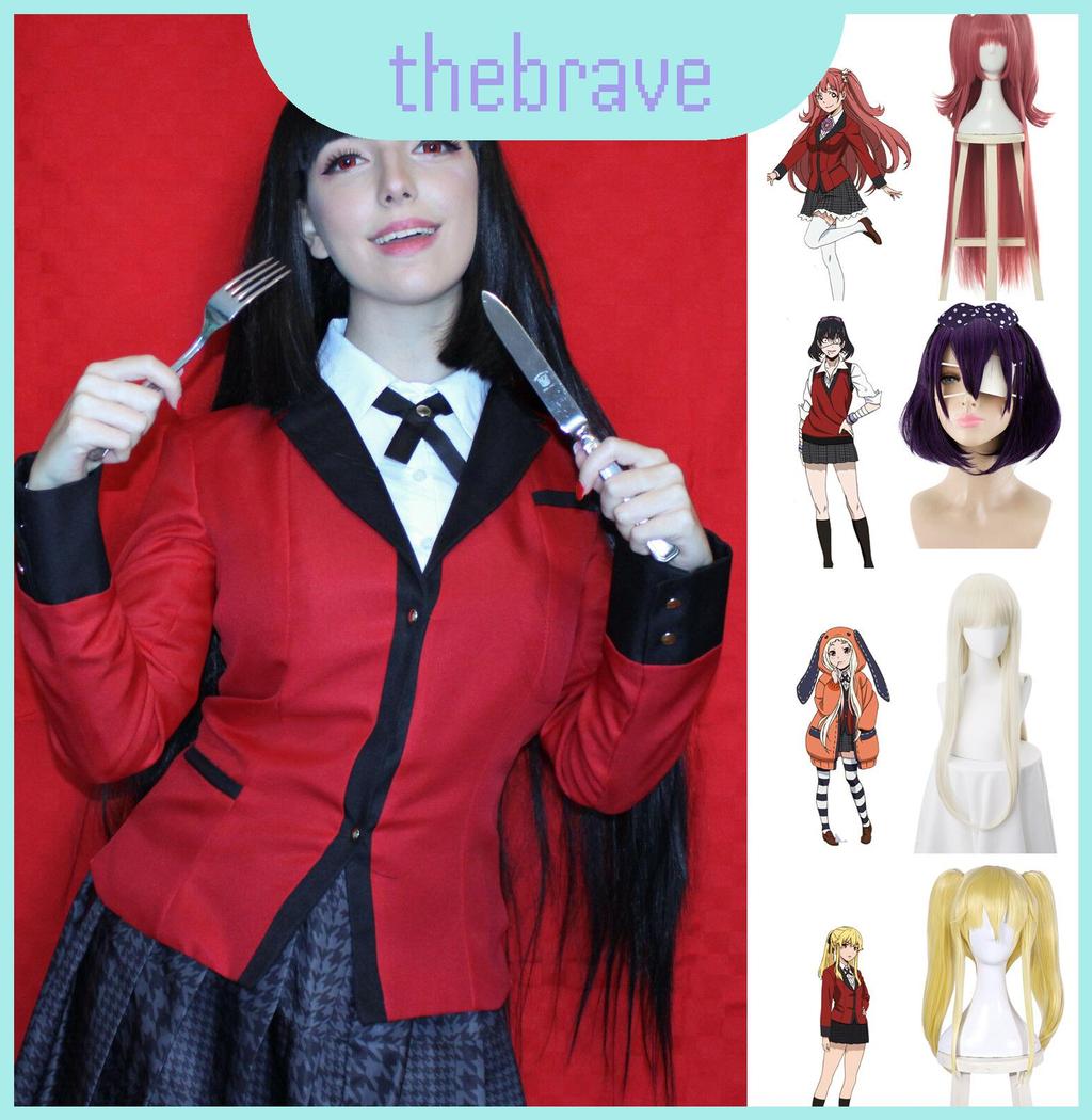 Jabami Kakegurui Cosplay Party Wig - สร้างสรรค์และเปลี่ยนลุคสำหรับงานปาร์ตี้