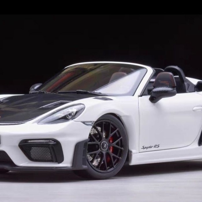 NOREV 1/18 Porsche 718 spyder RS 2023 รถสปอร์ต โมเดลรถอัลลอย