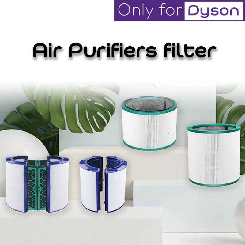 Bon Filter Tower 1 แพ็ค/เครื่องฟอกอากาศสีขาวReplaสําหรับDyson TP04/05/07 HP04/05/07 DP04/05/07 DP01/