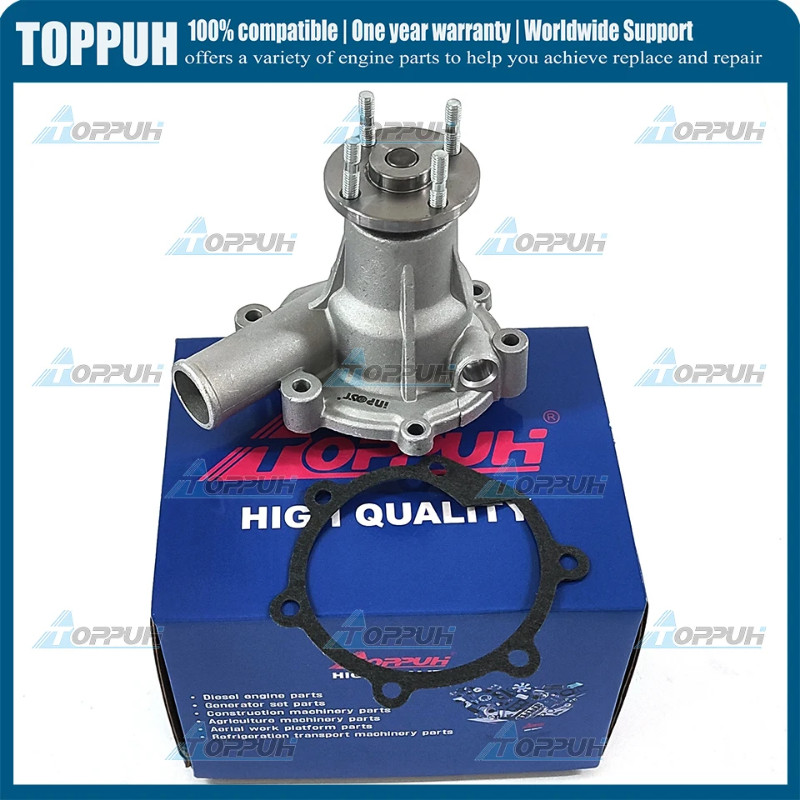 1PC New L3E Water Pump for Mitsubishi L2E L3E L3A L2A L3C L2C L3E2 Engine Volvo Zeppelin