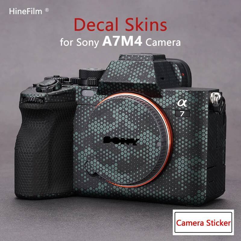 Hinefilm ผิวสําหรับ A7M4 สติกเกอร์ A74 กล้อง Premium Decal ผิวสําหรับ Sony ILCE-7M4 / A7 IV Skin Pro