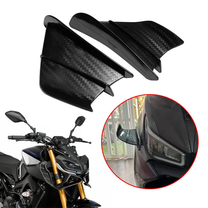 Rs 660/125 Motorcycles Winglet Aerodynamic Wing Kit Accessories For Yamaha R1 R3 R6 R7 R125 for Apr