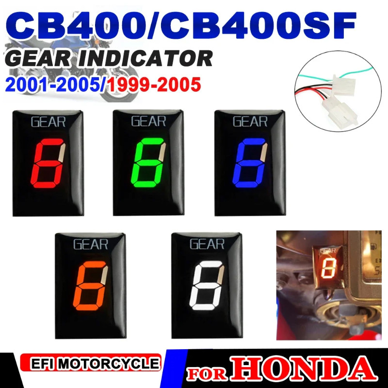 Motorcycle 1-6 Gear Indicator for Honda CB400SF CB 400SF 400 SF 1999 2000-2005 CB400 CB 400 2001 20