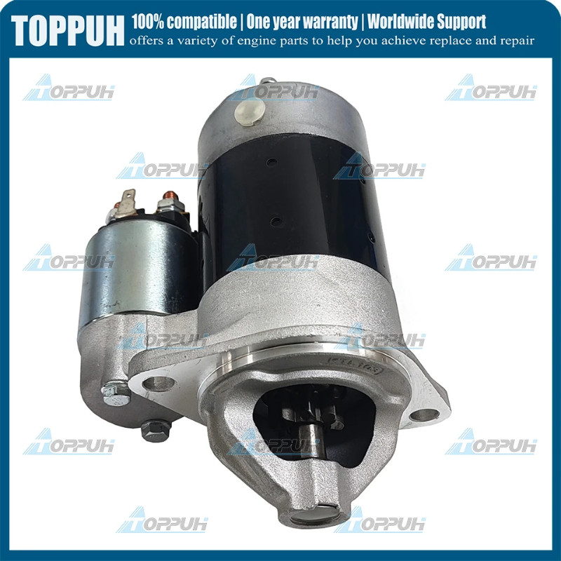 New Starter S114-443 12V 8T 1.0KW For Yanmar 3TN63 3TN66 3TNE68 engine 3TNE S114-443 S114443A 18-69