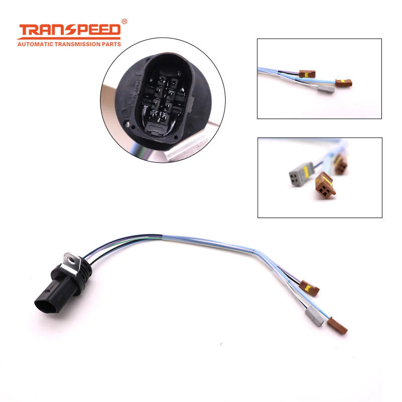 TRANSPEED 09D Autom Transmission Rebuild Wiring Harness 6-Pin Second Generation For VW TOUAREG V6 2
