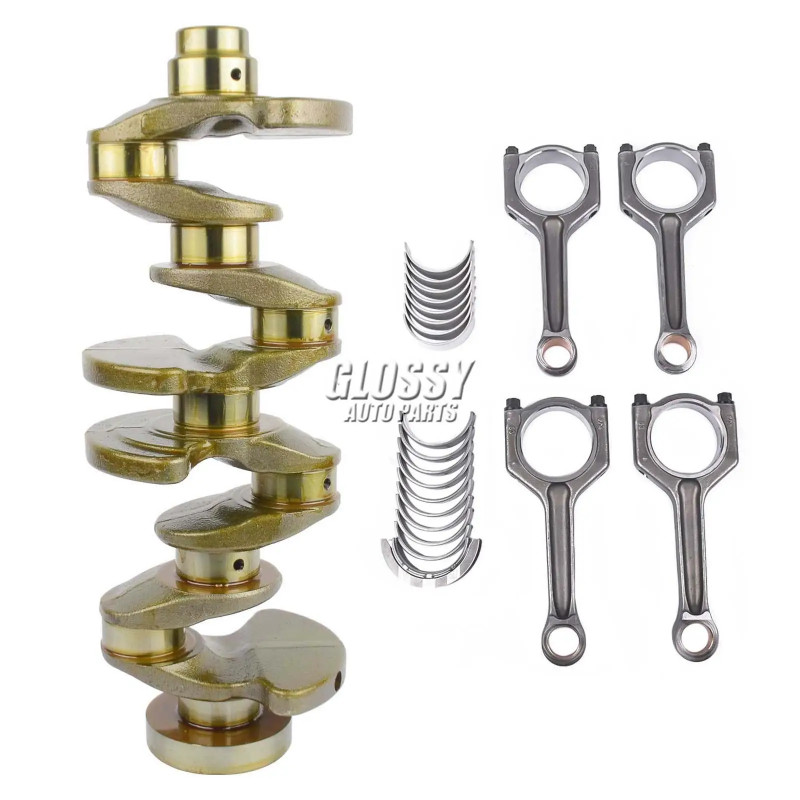 AP03 Crankshaft & 4 Conrods w/ Set of Bearings for BMW N20B20A 2.0 Engine 11217640165