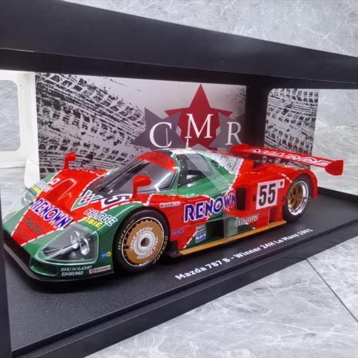 CMR 1/18 MAZDA 787B 55 LEMANS 1991 MAZDA Racing รุ่น