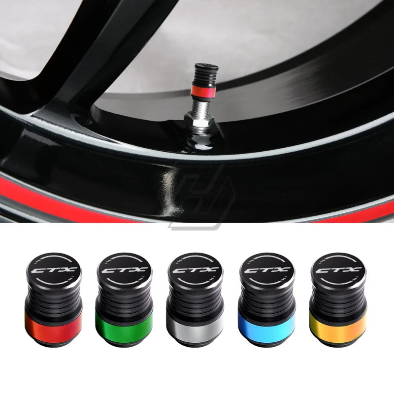 For Honda CTX700 CTX700N CTX650TR CTX1300 CTX Rim Motorcycle Accessories Wheel Tire Valve Cap Cover