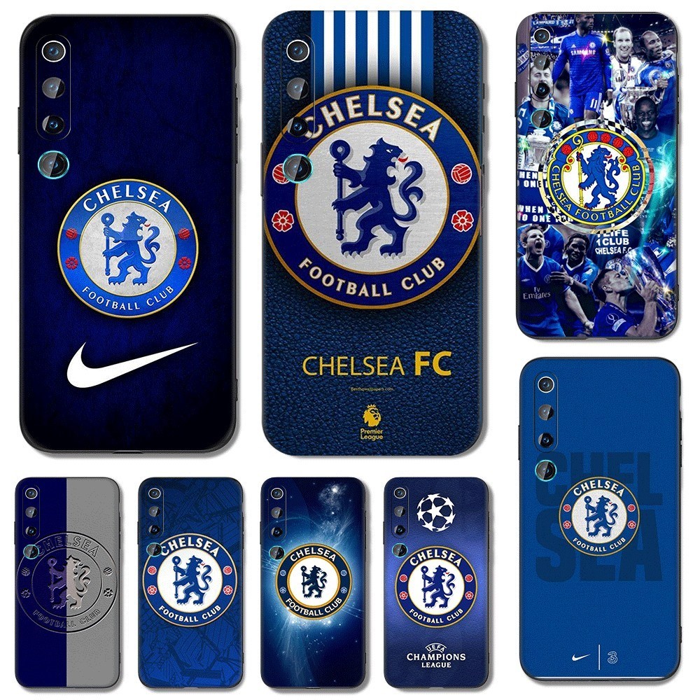 W1 Chelsea Club สําหรับ Xiaomi POCO X6 Pro 12X Mi 8 Lite ความเข้ากันได้ TPU Spot พลาสติกสีดํากรณีนุ่