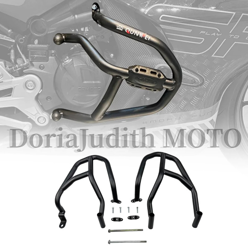 For CFMOTO 450SR 2022 2023 450 SR CF450SR Motorcycle Engine Guard Bumper Crash Bar Body Frame Prote