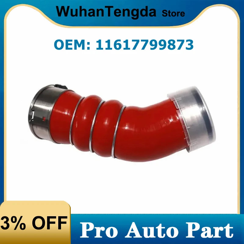 Intercooler Turbo Hose Pipe 11617799873 for BMW X5 E70 X6 E71 3.0d 3.5d