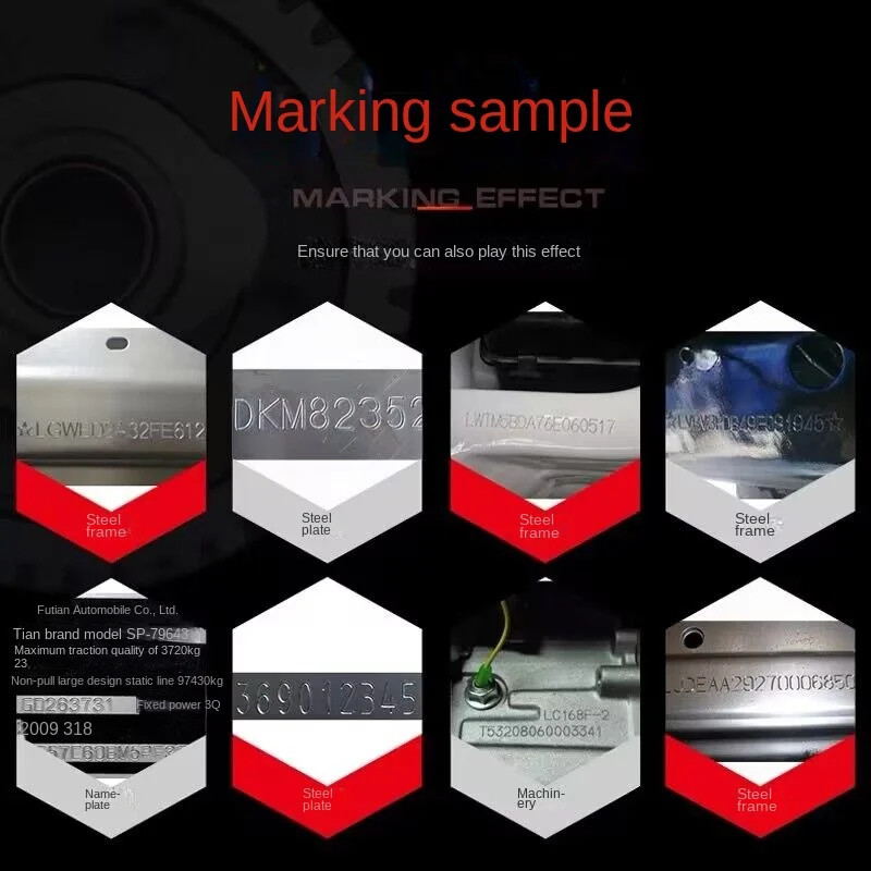 Marking Machine Portable Metal Pneumatic Dot-Pin Marking Machine for (100*20Mm) Frame Marking Machi