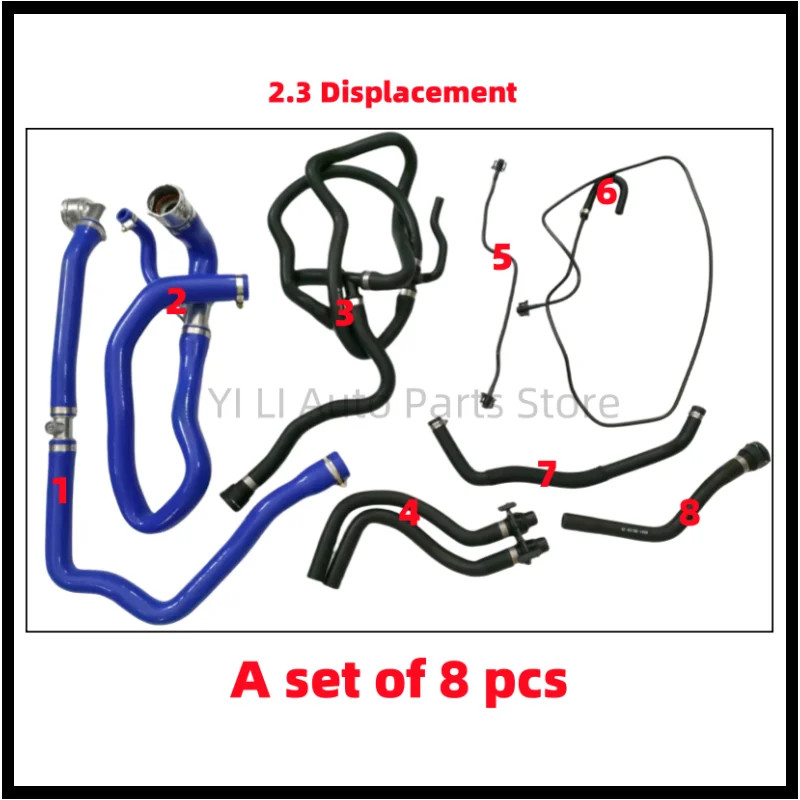 1765403 1468034 Cooling System Hose for Ford Mondeo /S-MAX 08-12 2.3