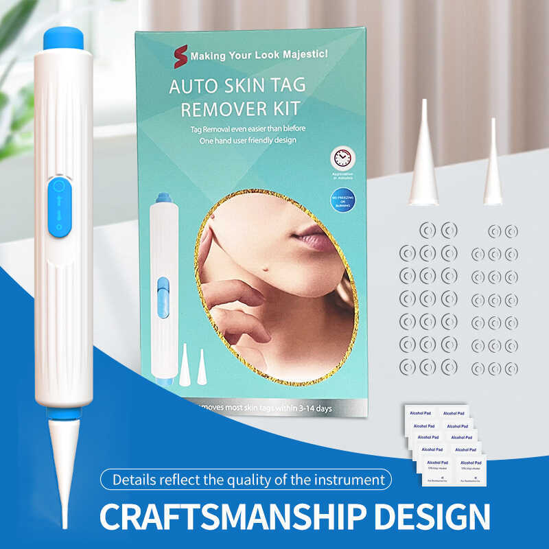 SkinTagRemval Wart Removal ปากกาใหม่ Wart Removal ชุดเครื่องมือลบเนื้อตาลบฝ้ากระ Spots