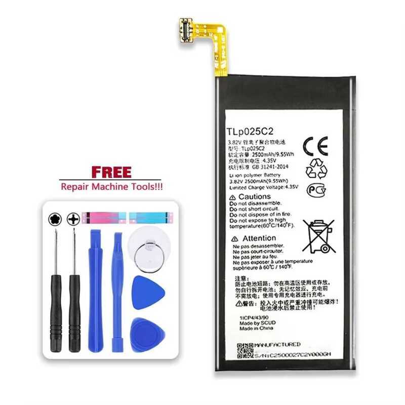 Battery TLP025C2 TLP025C1 2500mAh For Alcatel One Touch Pop 4 Plus 4+ OT-5056D 5056D 5056A 5056W