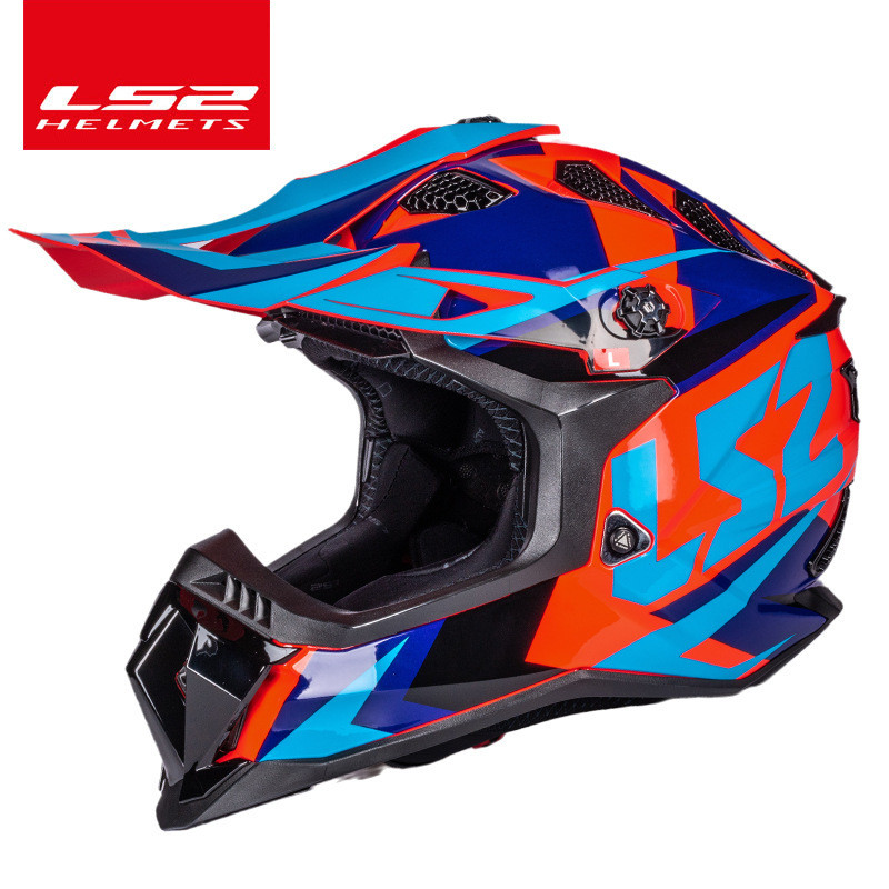 LS 2 หมวกกันน็อคออฟโรดรถจักรยานยนต์ Rally Mountain Downhill Track Forest Road Professional Machine F