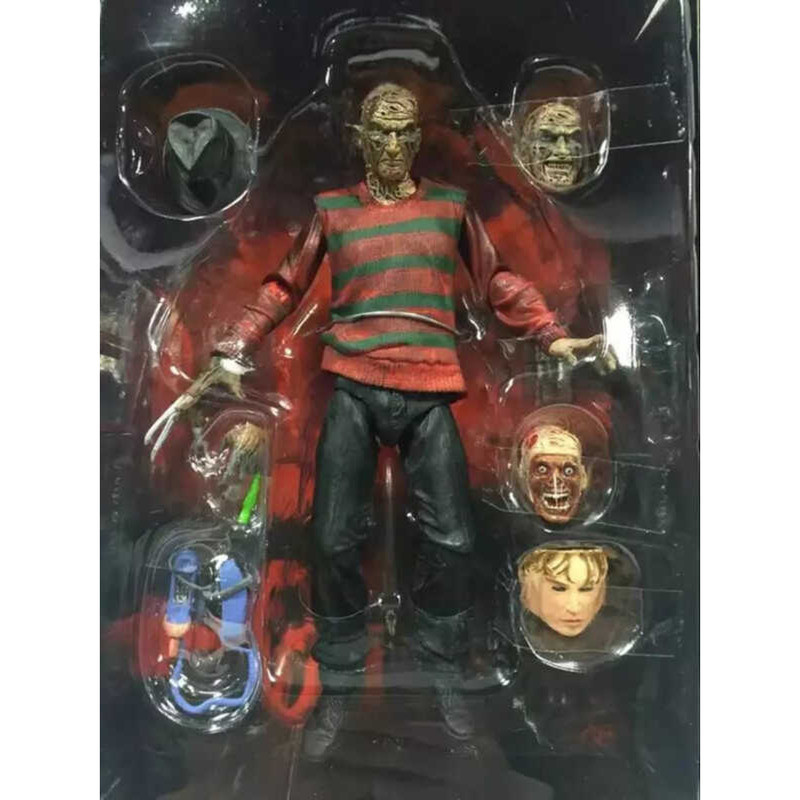 NECA Deluxe Movie Version Ghost Street Murder Freddy Super Action Figure Figure Model Boxed