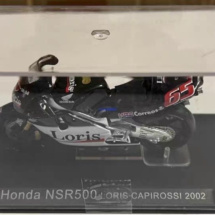 IXO OEM 1/24 Honda NSR500 2002 #65 รถจักรยานยนต์แข่งสําเร็จรูปรุ่น