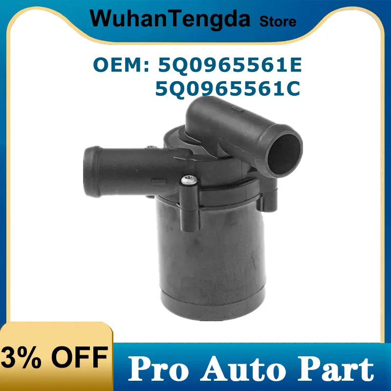 5Q0965561E 5Q0965561C Car Electric Water Pump For Audi A3 Q2 Q3 Seat Skoda VW
