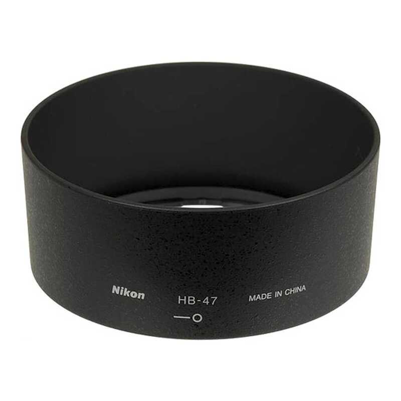 ▥ เลนส์ฮูดเดิม Nikon Hb-47 Hb47สำหรับ50mm 1.4G 4G 50/1 8G SE 58Mm อุปกรณ์เสริมกล้อง