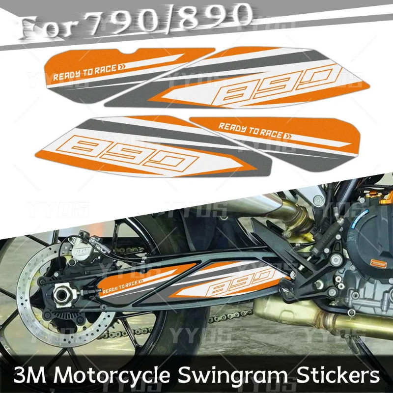 For Adventure 790/890 890S 890R 890GP 790 DUKE 890 Refit Motorcycle Rotating Shaft Swingarm Sticker