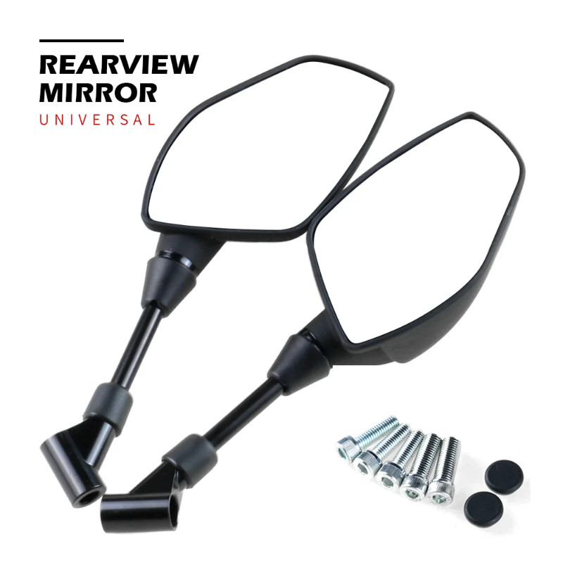 Universal 8/10mm Side Mirror Rearview Mirror For Benelli TNT150i TNT25 TNT600i TNT899 Motorcycle Di