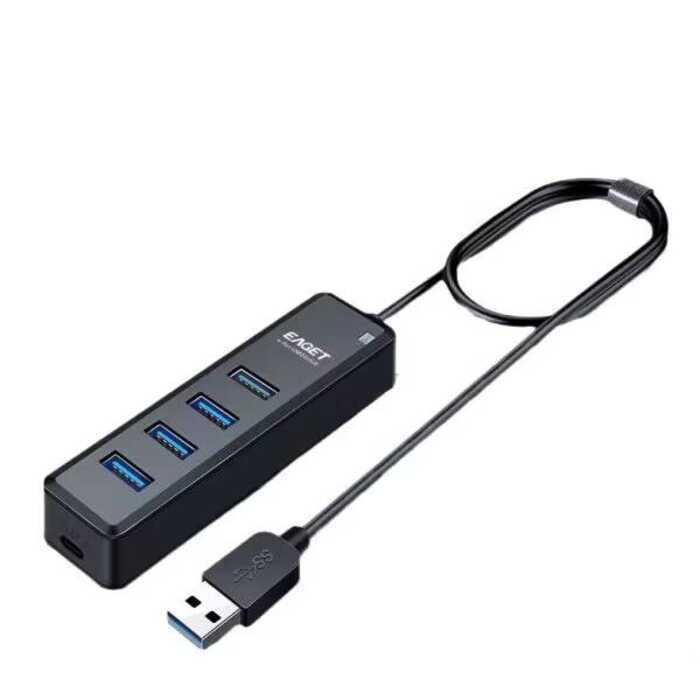 เลือก Yijie UH31 Splitter USB3.0 HUB One สําหรับสี่พอร์ตความเร็วฮับคอมพิวเตอร์ 4 พอร์ต Extension typ