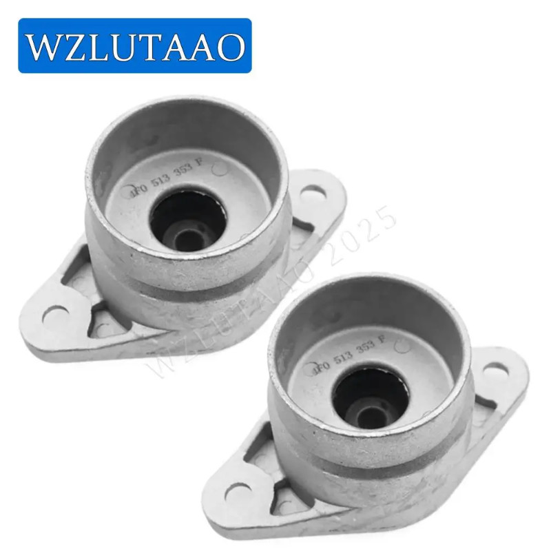 2pcs Rear Shock Absorber Aluminum Seat For Audi A4 B6 B7 A6 C6 Seat EXEO 2000-2013 4F0513353A 4F051