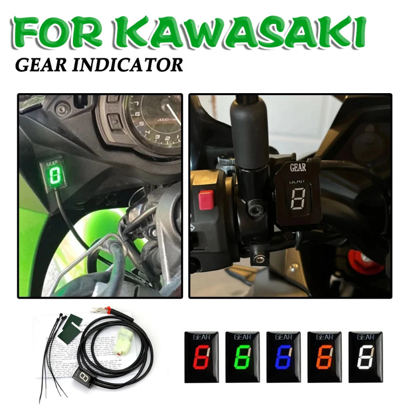 For Kawasaki ZX-6R 636 ZX6R ZX6R 2006 EFI ZX10r ZX 10r 2009 Motorcycle Accessories LED 1-6 Gear Ind