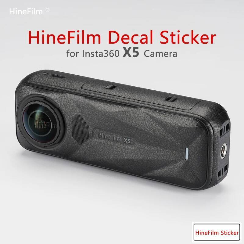 Hinefilm Skin สําหรับ Insta360 X5 กล้องสติกเกอร์ insta360X5 Premium Decal Skin สําหรับ Insta 360 X 5