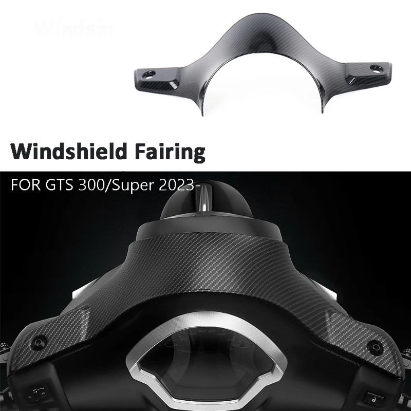 For Vespa GTS 300 SUPER gts 300 GTS300 Super 2023 2024 Motorcycle High-quality Windshield Extension