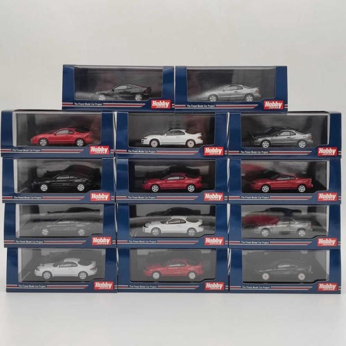 HobbyJapan 1: 64 Toyota CELICA Serica GT4 RC ST185 โมเดลรถจําลองโลหะผสม