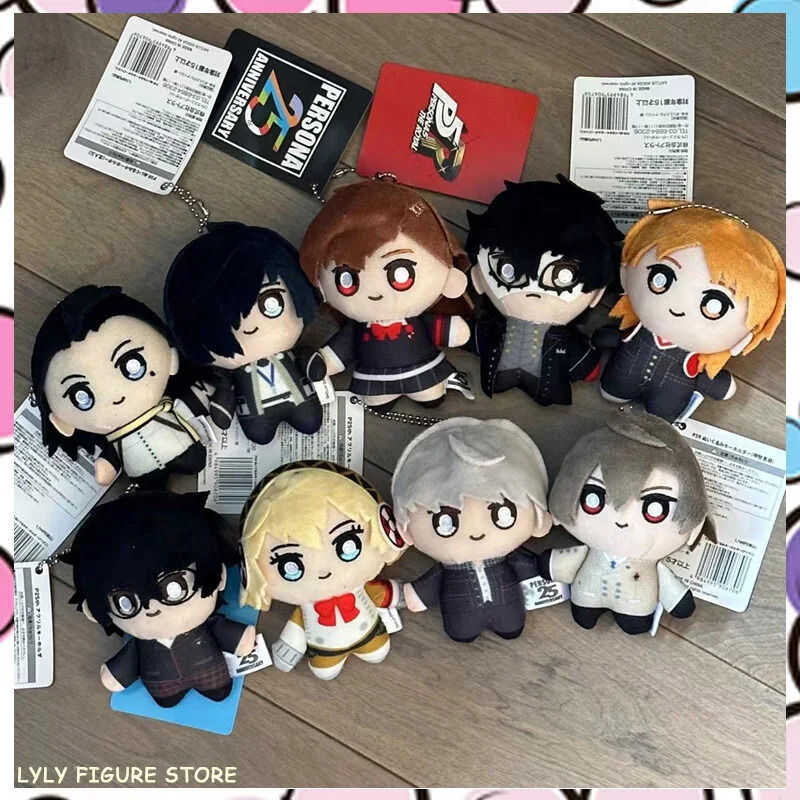 C 10Cm Persona 5 P5 Plush Toy 25Th Anniversary Joker Shiomi Kotone Yuuki Makoto Cosplay Anime Plush