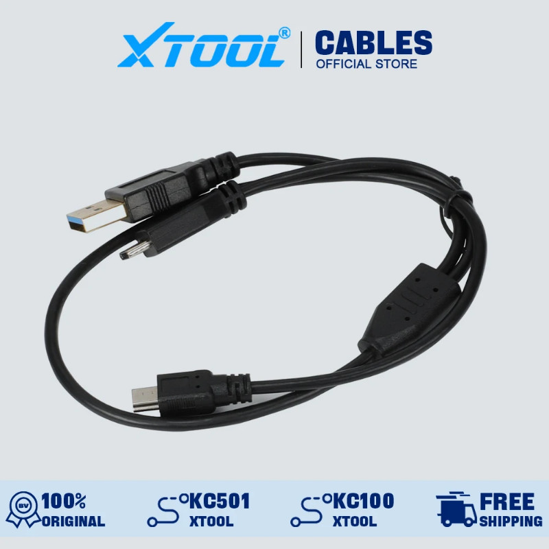 XTOOL 100% Original KC100 Cables For XTOOL X100 PAD3 For VW4&5th IMMO XTOOL KC501 Cable For X100MAX