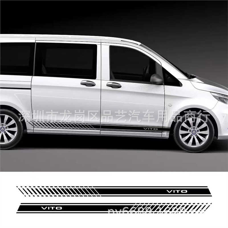 X-330 เหมาะสําหรับ Mercedes-Benz Vito W638 W639 W447 Vito รูปลอกรถธุรกิจ