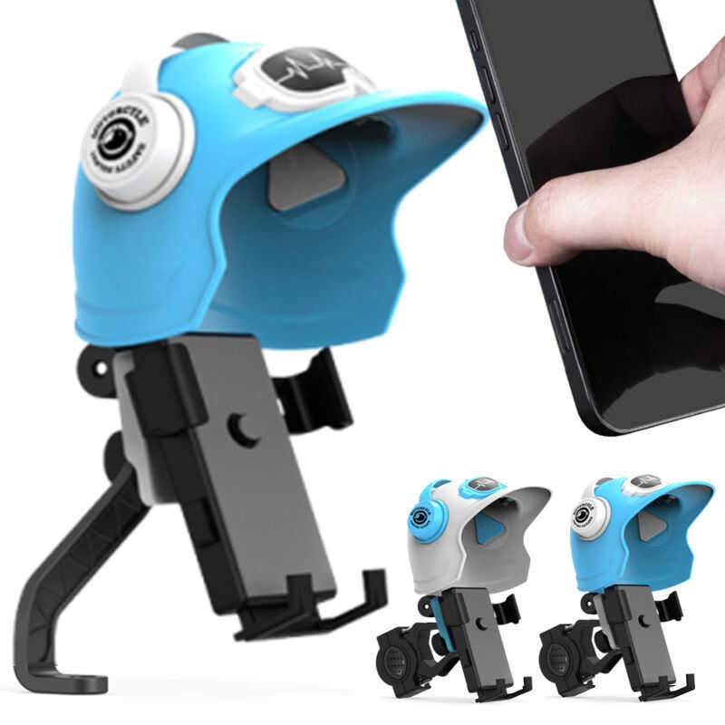 EKLEVA Motor Cycle Mobile Bracket Electric Navigation Frame Rider Helmet Umbrella Hand Sunshade Wate
