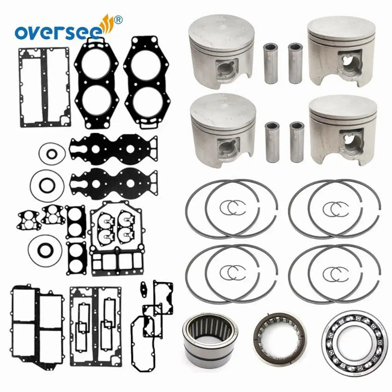 Oversee Crankshaft &Power Head Rebuild Kit STD For Yamaha 2T 115HP-6E5/6N6 130HP-6N7 6F3
