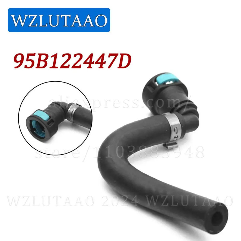 Exhaust Pipe Coolant Breather Line Hose 95B122447D,95B122447C,95B 122 447 D,95B 122 447 C For Porsc