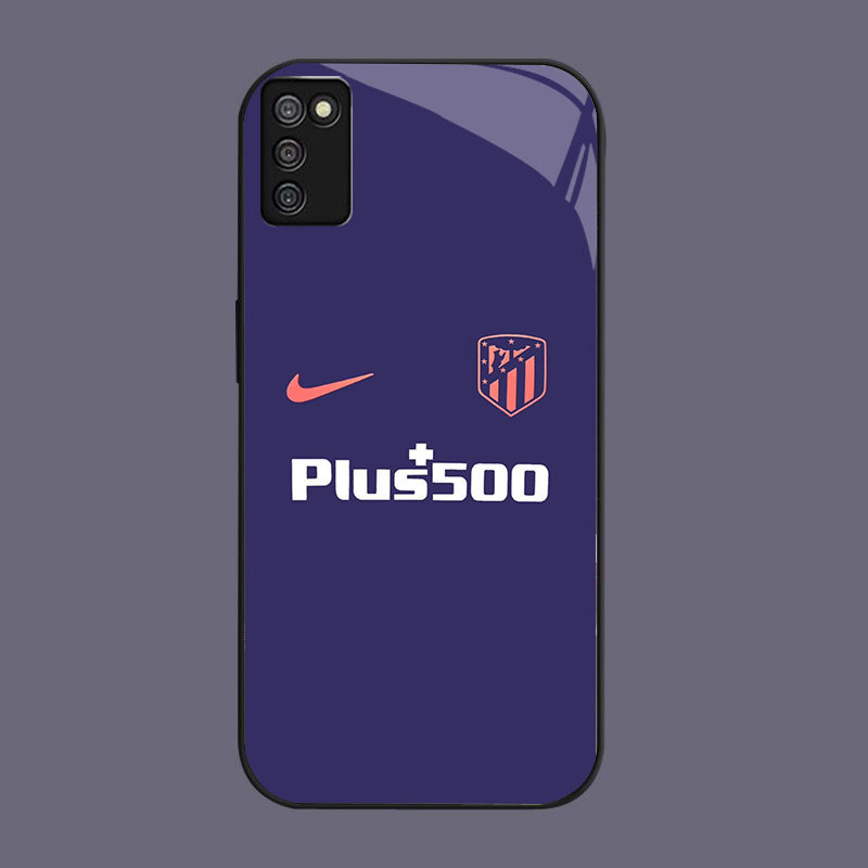 HK-6 Atletico Madrid Glass Casing สําหรับ Samsung A51 A03S 166mm 164mm M02S A02S A71