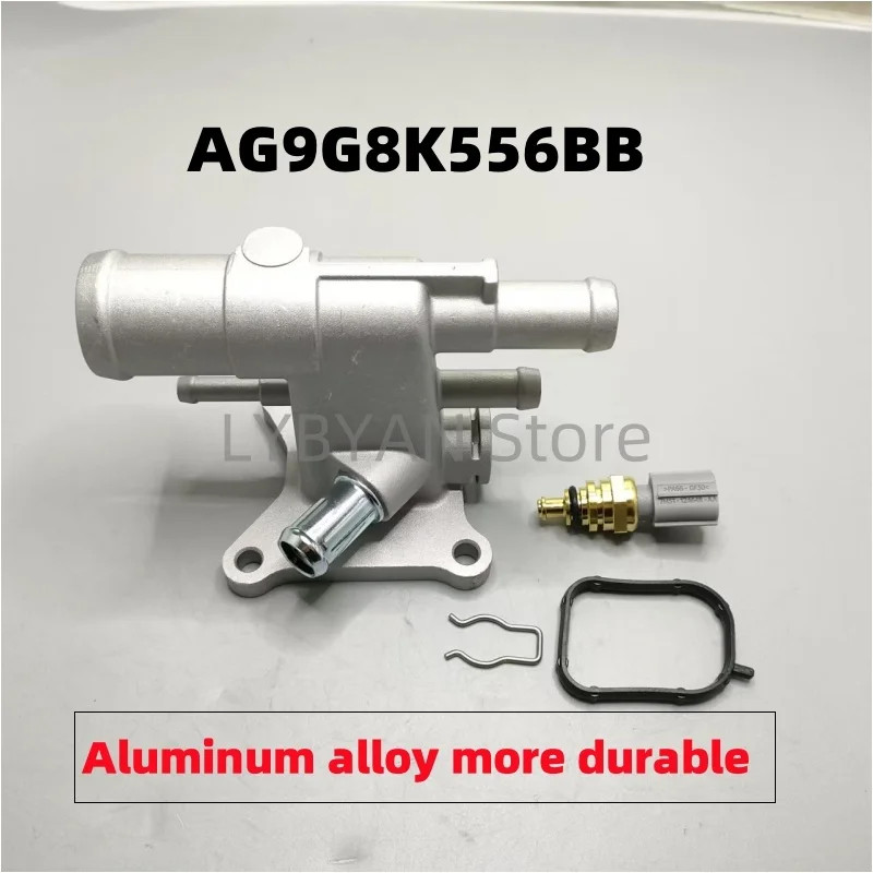 AG9G8K556BB Coolant Thermostat Housing For Ford Mondeo 11-22 Kuga 13-22 Focus 11-14 AG9G-8K556-BB