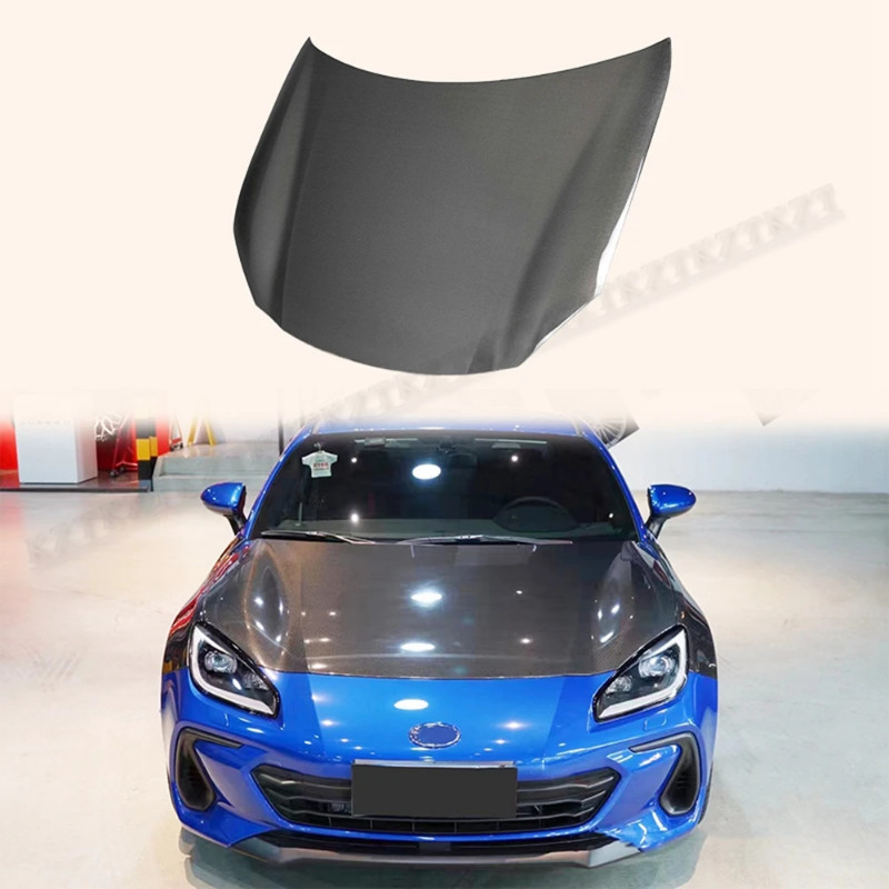 For 2022+ Toyota GR86 Subaru BRZ ZD8 ZN8 OE Style Carbon Vented Hood